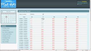 Scheduling Detail RIS PACS