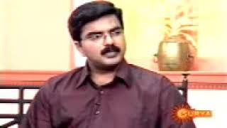 Karoor Soman interview on Surya TV  2005 06