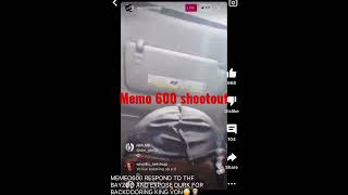Memo 600 shoots draco at Oblock and disses lil durk #shorts #trending #memo600
