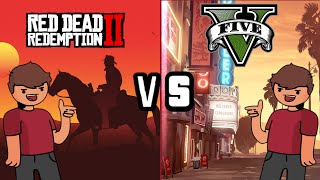 "GTA 5 vs. Red Dead Redemption 2: The Ultimate Showdown!"