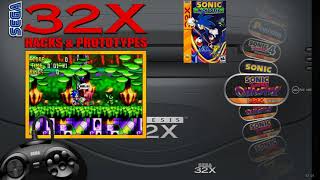 Coinops Next 2 - Sega 32x Hacks/Prototypes Addon with 20 Games and Box Art Displayed