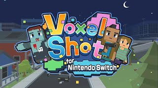 ゾンビを倒しましょう。『Voxel Shot for Nintendo Switch（ボクセルショット）』