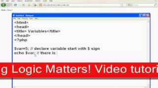 Php Tute 2.2 [ PHP Basic Syntax,Comments,Variables,Strings] By Manan Saini
