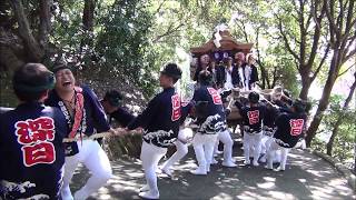 平成29年 深日 二号やぐら 国玉神社宮入 2017/10/09(月)