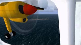 ✈ Aurigny Virtual Air Services - Landing at Alderney (G-JOEY)