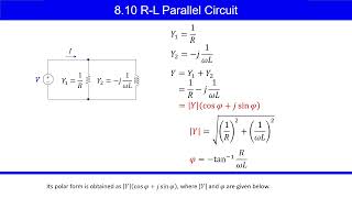 NUOCW：Electric Circuits (EC08_8-10) Kirchhoff's Current Law, Composite Admittance