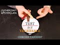 Vegetable tanned VS Chrome tanned- Easy identification hack!