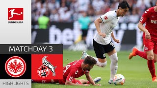 Eintracht Frankfurt - 1. FC Köln 1-1 | Highlights | Matchday 3 – Bundesliga 2022/23