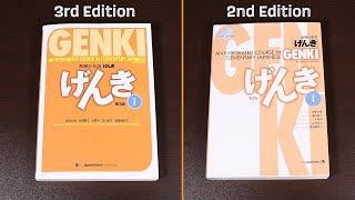 SIDE BY SIDE COMPARISON of GENKI 3RD EDITION and GENKI 2ND EDITION (NO DIALOGUE)