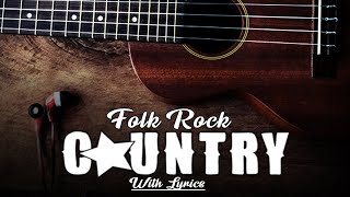 GREATEST HITS FOLK ROCK AND COUNTRY MUSIC WITH LYRICS | John Denver, Kenny Rogers, Bee Gees,...
