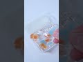 金魚と亀をすくって食べる知育菓子 catch goldfish and turtles to eat diy candy