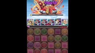 パズドラ 【 ゼウス・ヴァルカン降臨 ! - 超地獄級 】 - ルシファーPT // 【 제우스 벌컨 강림 - 초지옥급 】 - 루시퍼PT