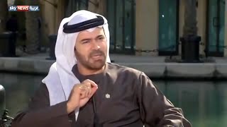 معالي محمد عبد الله القرقاوي في مقابلة مع \