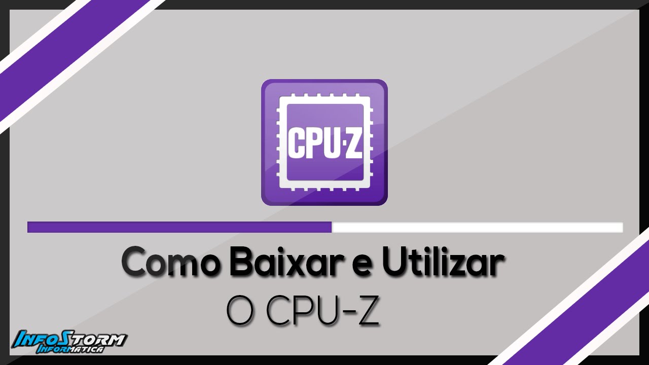 Como Baixar E Usar O CPU Z - Tutorial - YouTube