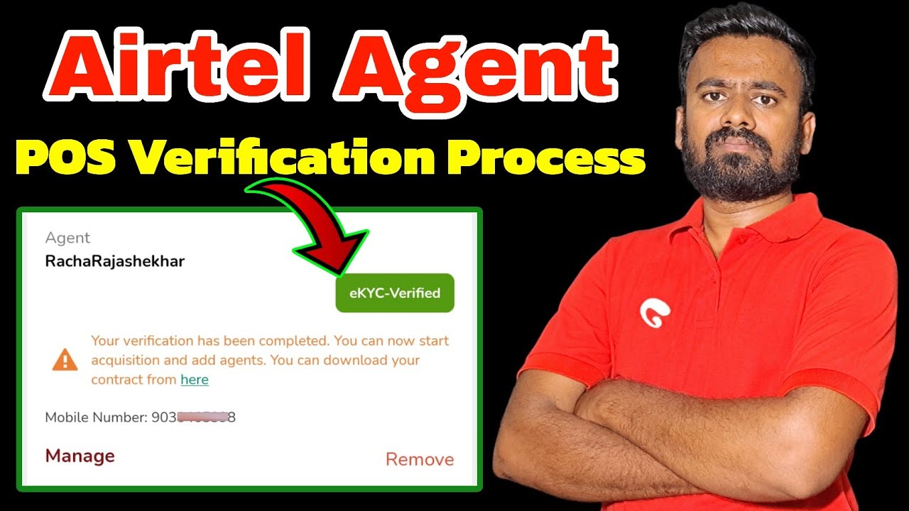 Airtel Agent Pos Verification Process Explanation Airtel Mitra Agent