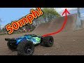 OMG!! Traxxas E-Revo 2.0 Destruction Testing on Skate Park