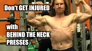 How to do Behind the Neck Presses for Shoulder Development