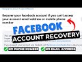 How to Recover Your Facebook Account Without Email or Phone Number