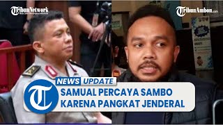 AKP Rifaizal Samual Percaya 'Skenario' Ferdy Sambo karena Pangkat Jenderal Bintang Dua