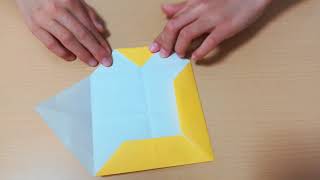 折り紙 おりがみ Origami Japanese Paper craft ボックス 箱 BOX 折り方 How to make