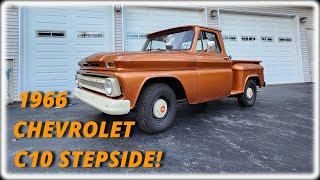 My Dad Buys A 1966 Chevrolet C10 Stepside To Surprise My Grandfather!