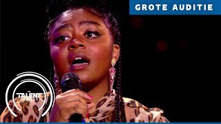 Fabiënne - Beneath Your Beautiful | The Talent Project 2018 | Grote auditie