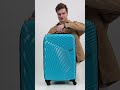 yayavar monaco scratchproof 360 degree rotating trolley bag medium teal