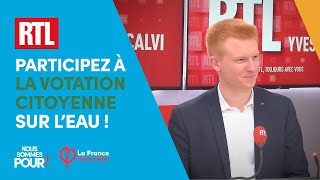 Participez à la votation citoyenne sur l'eau ! - #VotationEau | Adrien Quatennens