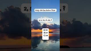 Can You Crack This Number Pattern Only 1 Get It Right Canyouanswer Riddlemathworld