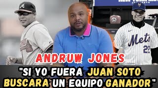 ANDRUW JONES: EL CONSEJO QUE LE DA A JUAN SOTO, SU HISTORIA CON LOS YANKEES Y LAS ÁGUILAS CIBAEÑAS