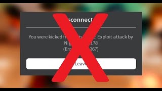 ROBLOX BEST ANTI-EXPLOIT[ANTI-DEX, ANTI-LOADSTRING, ANTI-KICK BYPASS,ANTI-INFJUMP N MORE]