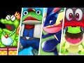 Evolution of Frogs in Nintendo Games (1988 - 2019)