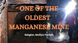 One of the Oldest Underground Manganese Mine in India #undergroundmine #mine