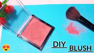 how to make blush at home with 2 ingredients 😍||  without lipstick , beetroot , colour , vaseline ,