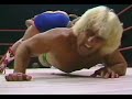 nwa world title match ric flair c vs barry windham battle of the belts 2 february 14th 1986