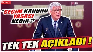 Seçim Kanunu'nda ne değişiklikleri var ? Musavat Dervişoğlu tek tek açıkladı !