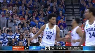 Syracuse vs. Duke: Game Highlights