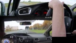 сравнение разгона Citroen C4 и Honda Civic