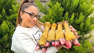 There is nothing tastier than Beef Leg Soup! Azerbaijani Hash Recipe