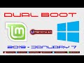 2019 - How to dual boot Linux Mint 19.1 with Windows 10 - Multiboot 2 - January 7