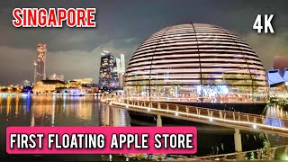 What is Inside Apple First Floating Store | Apple Marina Bay Sands | Singapore