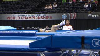 HUANG Yanfei (CHN) - 2014 Trampoline Worlds, Daytona Beach (USA)  - Qualifications Women