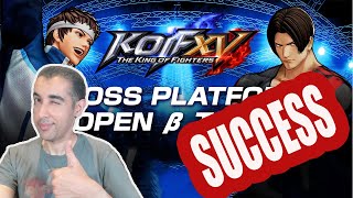 KOFXV Cross Play Open Beta Shows the Future of Fighting Games