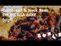 Cornbread & Black Bean Enchilada Bake | Minimalist Baker Recipes