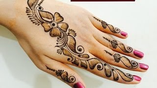 Easy Quick Trendy Bel Mehndi Designs For Hands|Beautiful Shaded Mehendi By MendiArtistica