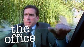 Michael Drives Into A Lake - The Office US