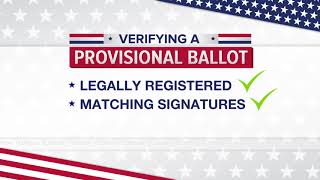 Verifying a provisional ballot