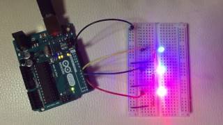 openFrameworks to Arduino by serial, multi-2 bytes, pwm, led, gradation