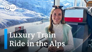 Glacier Express in Switzerland: Hannah Hummel's Luxurious Journey Through the Alps