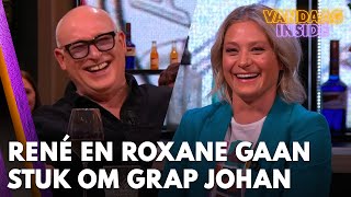 René en Roxane gaan stuk om dickpic-grap van Johan | VANDAAG INSIDE